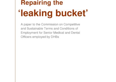 Repairing the ‘leaking bucket’