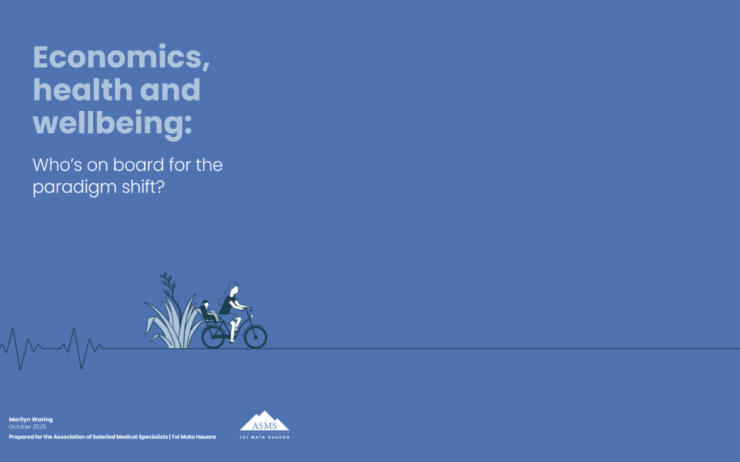 Economics, Health and Wellbeing