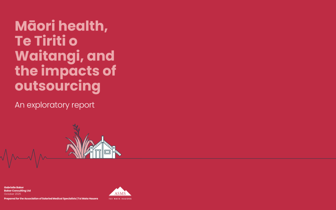 Māori health and the impact of outsourcing