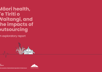 Māori health and the impact of outsourcing